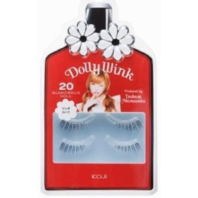 DOLLY WINK Koji False Eyelashes, No. 20 Glamorous Doll, 0.5 Pound