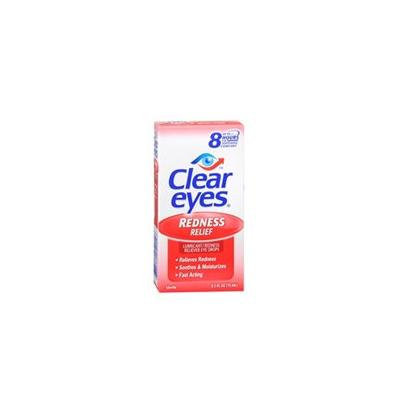 Clear Eyes Clear Eyes Redness Relief Lubricant Eye Drops, 0.5 oz (Pack of 3)