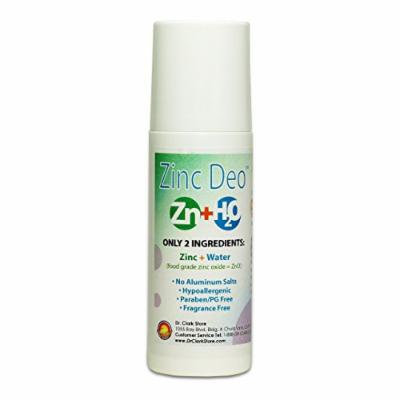 Zinc Oxide Deodorant (Roll-On), 3 oz