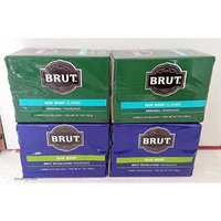 Brut Soap Bar Combo, Original & Revolution Fragrance 3.5 oz (4 Pack - 8 Bars).. HPVagr