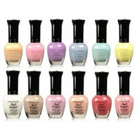 Kleancolor Collection - Assorted Pastel Nail Polish 12pc Set Free Trim Nail File
