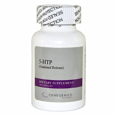 Cenegenics 5-HTP Sustained Release- 50mg 30 Vegetarian Capsules- Seratonin Booster to Help Support Emotional Well-being