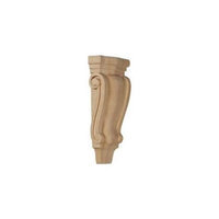 Ekena Millwork 4.75-in x 10-in Maple Traditional Wood Corbel