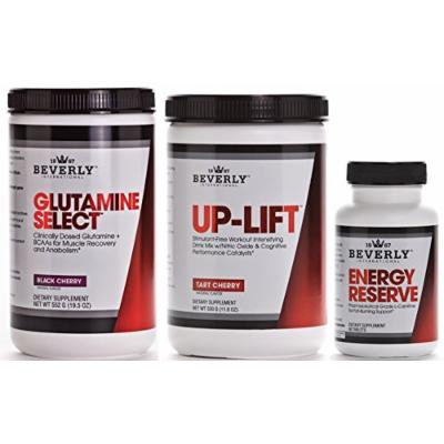 Beverly International Glutamine Select, Up-Lift & Energy Reserve Endurance Stack 5% OFF