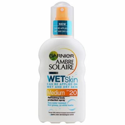 Wet Skin by Ambre Solaire Refreshing Body Protection Spray Medium SPF20 200ml