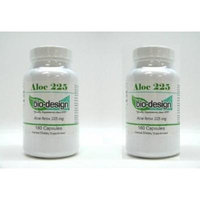 Biodesign - Aloe 225 mg 180 caps (2 Pack)