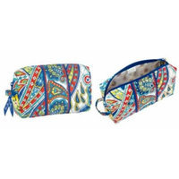 Vera Bradley Medium Cosmetic in Marina Paisley
