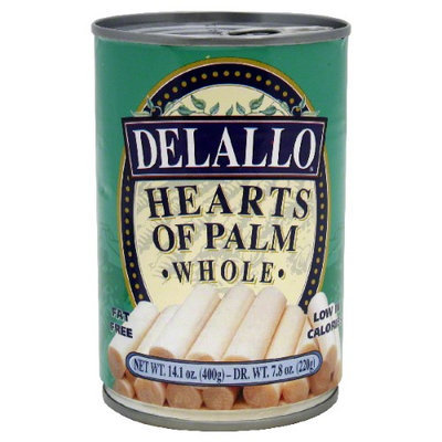 Delallo Heart Of Palm Whole 14.1 Oz -Pack of 12