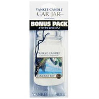 Yankee Candle Coconut Bay Scented Paper Hanging Air Freshener 3 Pack - 1114306