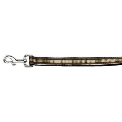 Mirage Pet Products 125-007 CTGR Preppy Stripes Nylon Ribbon Collars Green - White Cat Safety