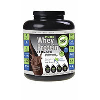 Non-GMO Pure Whey Protein Isolate: Instanized to Easy Mixing: Lactose Free: Kosher Certified: Naturally Flavored Dutch Chocolate: Sweetened by Stevia: Gluten Free: Highest BCAAs and Glutamines: Zero Fat, Cholesterol, Carbohydrates, Fillers and...