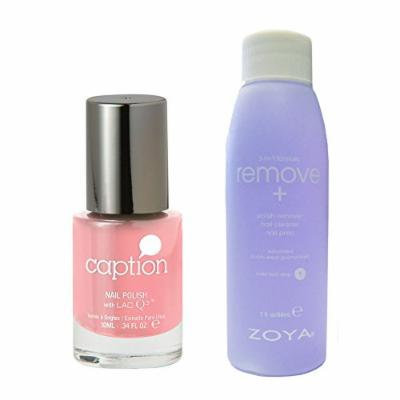 Bundle of Two Items: Caption Nail Polish in Perfects Not in My Vocab .34 oz with Nail Polish Remover 2 oz