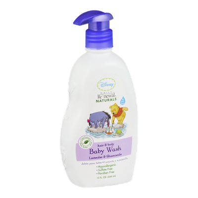 Disney Daily Renewal Naturals Hair & Body Baby Wash Lavender & Chamomile