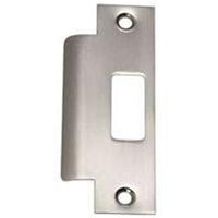 Lip Latch Strike 4-7/8 Inch Brushed Nickel HSH006BN3L by Mintcraft