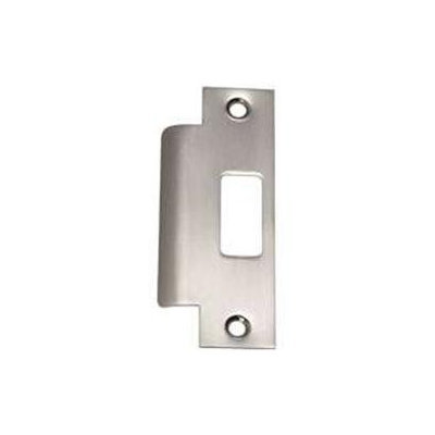 Lip Latch Strike 4-7/8 Inch Brushed Nickel HSH006BN3L by Mintcraft