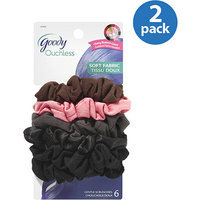 Goody Ouchless Soft Fabric Scrunchies