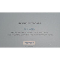 SkinCeuticals C + AHA - 1 Box Of 6 Bottles = (.75 oz./ 22.2 ml.) 3/4 Oz. Two-in-one daytime antioxidant serum for environmental protection and exfoliation.