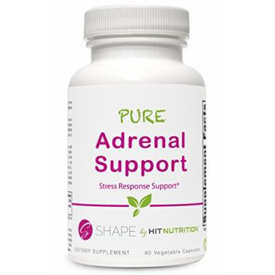 HIT Shape Pure Adrenal Support Supplement, Stress Response System, 60 Count