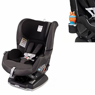 Peg Perego USA Primo Viaggio Convertible Car Seat w Cup Holder, Charcoal (Atmosphere)