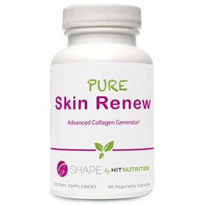 HIT Shape Pure Skin Renew Supplement, Advanced Collagen Generator, 60 Count