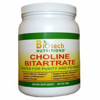 Biotech Nutritions Choline Bitartrate, 750 Gram