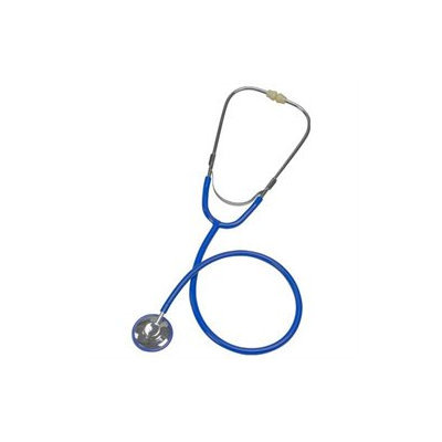 Mabis 10-424-010 Caliber Nurse Stethoscope - Adult Blue