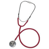 MABIS Spectrum Dual Head Stethoscope, Burgundy