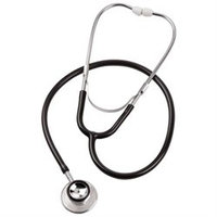 Mabis Healthcare Mabis 10-429-020 Spectrum Dual Head Stethoscope - Adult Black
