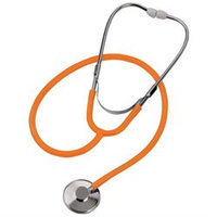 Mabis Healthcare Mabis 10-428-050 Spectrum Nurse Stethoscope - Adult Orange