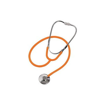 Mabis Healthcare Mabis 10-428-050 Spectrum Nurse Stethoscope - Adult Orange