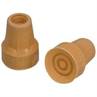 Mabis 512-1431-9502 Replacement Crutch Tips - Large #50 - 1 Pair