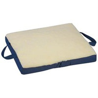 Mabis 513-7631-9911 Gel-Foam Flotation Cushion - 16 x 18 x 2 - Cream Fleece