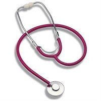 Mabis Healthcare Mabis 10-428-070 Spectrum Nurse Stethoscope - Adult Burgundy