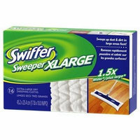 Swiffer Sweeper X-Large Disposable Sweeping Cloths, 16-Count Boxes (Pack of 3)