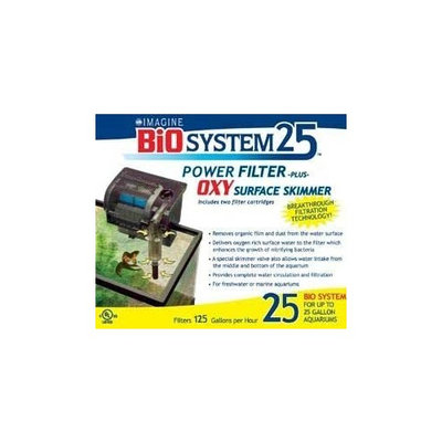 Imagine Gold Llc AIM78025 Bio Power Filter with Skimmer, 25gal