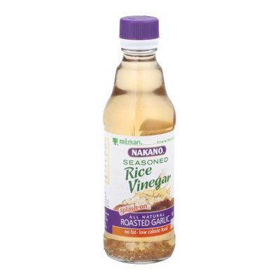 Nakano Rice Vinegar, Seasoned, Roasted Garlic, 12 FL OZ (Pack of 6)