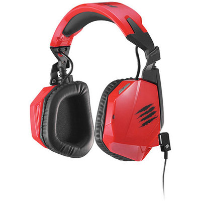 Mad Catz F.R.E.Q. 3 Stereo Gaming Headset for PC, Mac and Smart Devices, Red