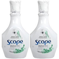 Scope Outlast Mouthwash-White Mint Splash-40 oz, 1.182liter