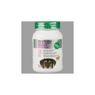 GNC PETS Gnc Ultra Mega Hip & Joint Health Savory Beef Flavor,180 Chewable Tabs