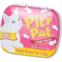 Chomp Pit'r Pat Liver Flavor Tasty Treats for Cats