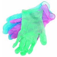 Spontex #76153 12CT Color Vinyl Gloves