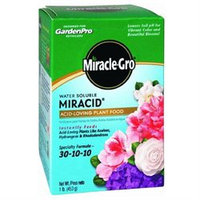 Miracle Gro 1 Lb. Garden Pro Water Soluble Miracid Plant Food 30-10-10 (175001)