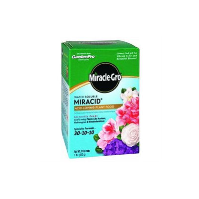 Miracle Gro 1 Lb. Garden Pro Water Soluble Miracid Plant Food 30-10-10 (175001)