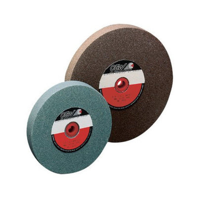 CGW Abrasives Bench Wheels, Green Silicon Carbide, Single Pack - 7x1x1 t1 gc60iv bench wheel 1 pk