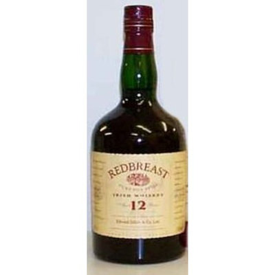 Block And White Redbreast Irish Whiskey 12 Year 750ML