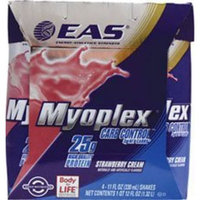 Myoplex Carb Sense Ready To Drink (RTD), STRAWBERRY, 24 Packs, 11 oz., From EAS