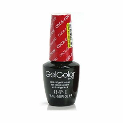 OPI Gel Color Nail Polish Lacquer - Coca-Cola Collection - GC C13 - Coca-Cola Red, 0.5 Fluid Ounce