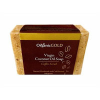 Organic Virgin Coconut Oil Soap and Body Scrub with Real COFFEE GRAINS Is the Best Natural Exfoliant and Cleanser for Face and Body - Handmade for Fresh Clean Feel Every Bath - Order Now for Healthy and Glowing Rosy Skin!