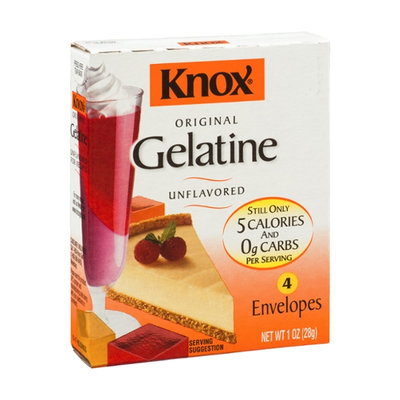 Knox Original Unflavored Gelatine - 4 CT