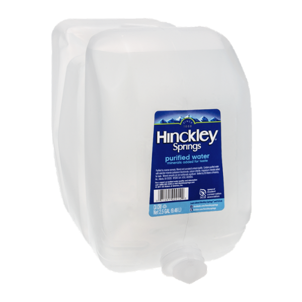 Hinckley Springs Purified Water Reviews 2019